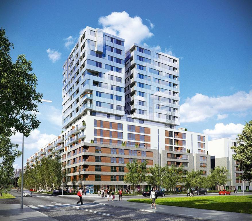 Platinum Towers Apartments Varsóvia Exterior foto